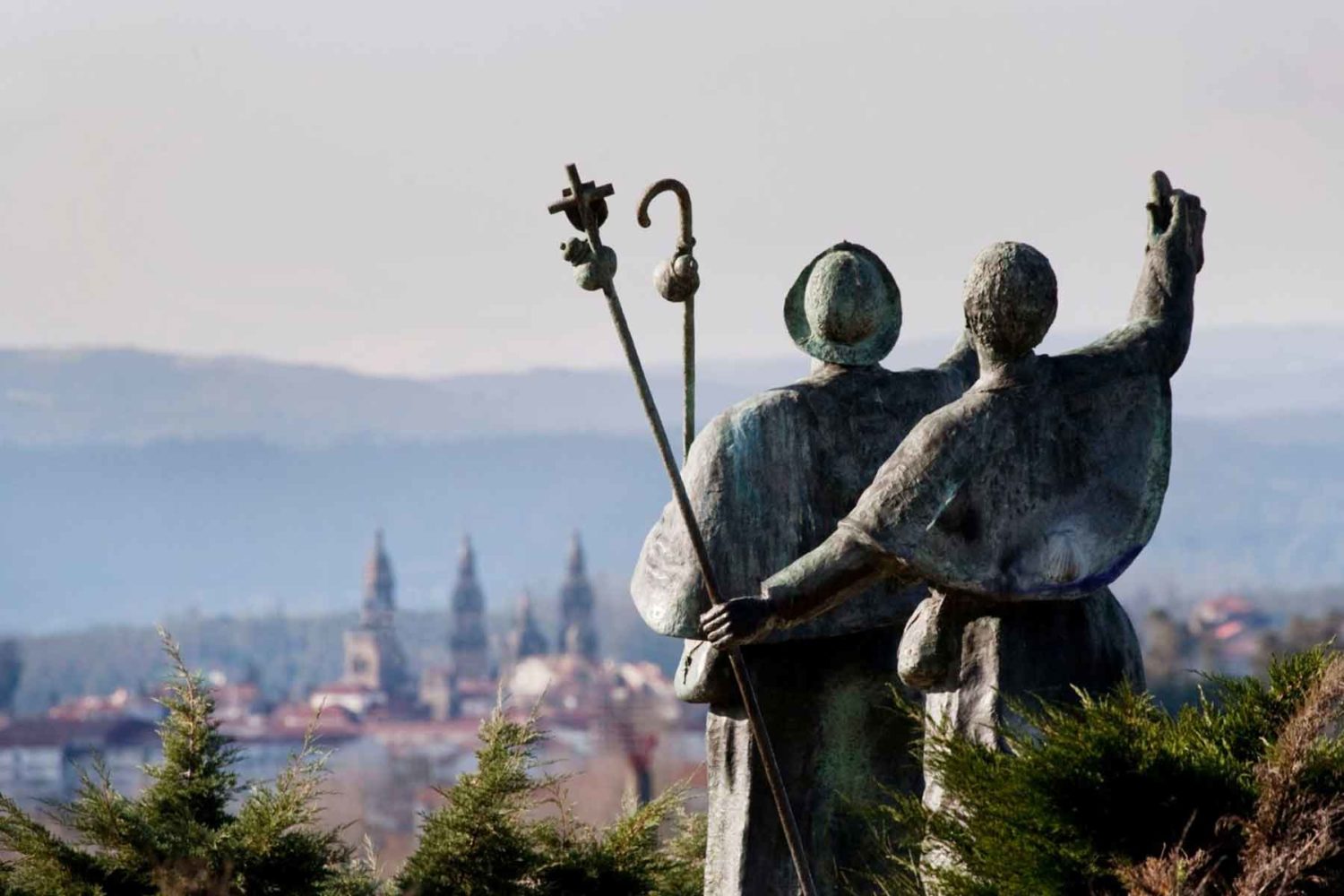 monument for pilgrims- Portuguese Way to Santiago | The St James Way |