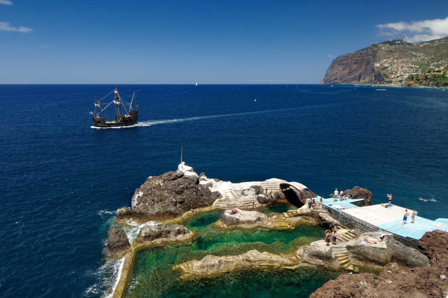 boat around Madeira island-Walking Holiday in Madeira | Hiking Holiday Madeira