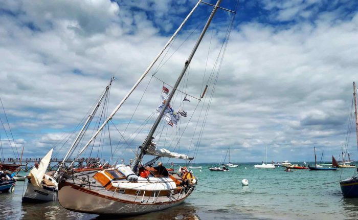 boat in noirmoutier