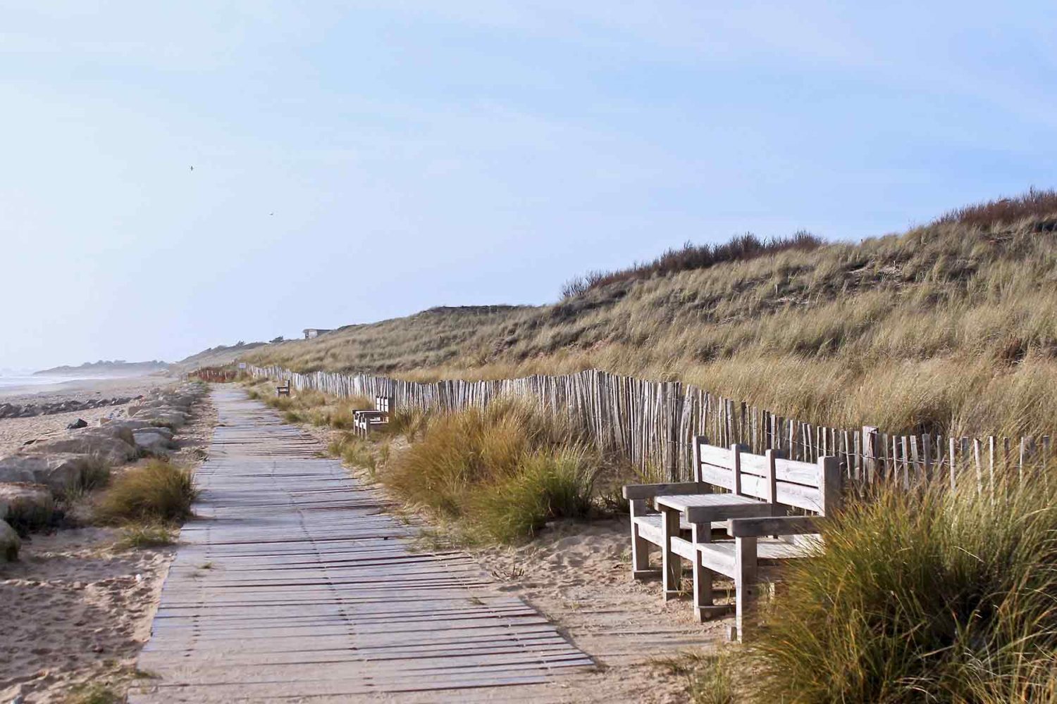 Noirmoutier beach- Walking the Vendee islands