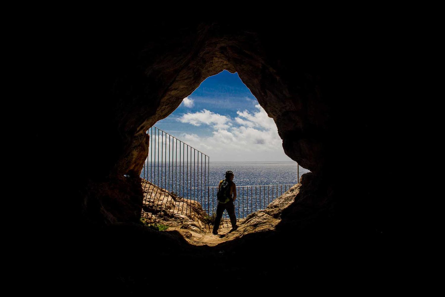 hiker in Malta