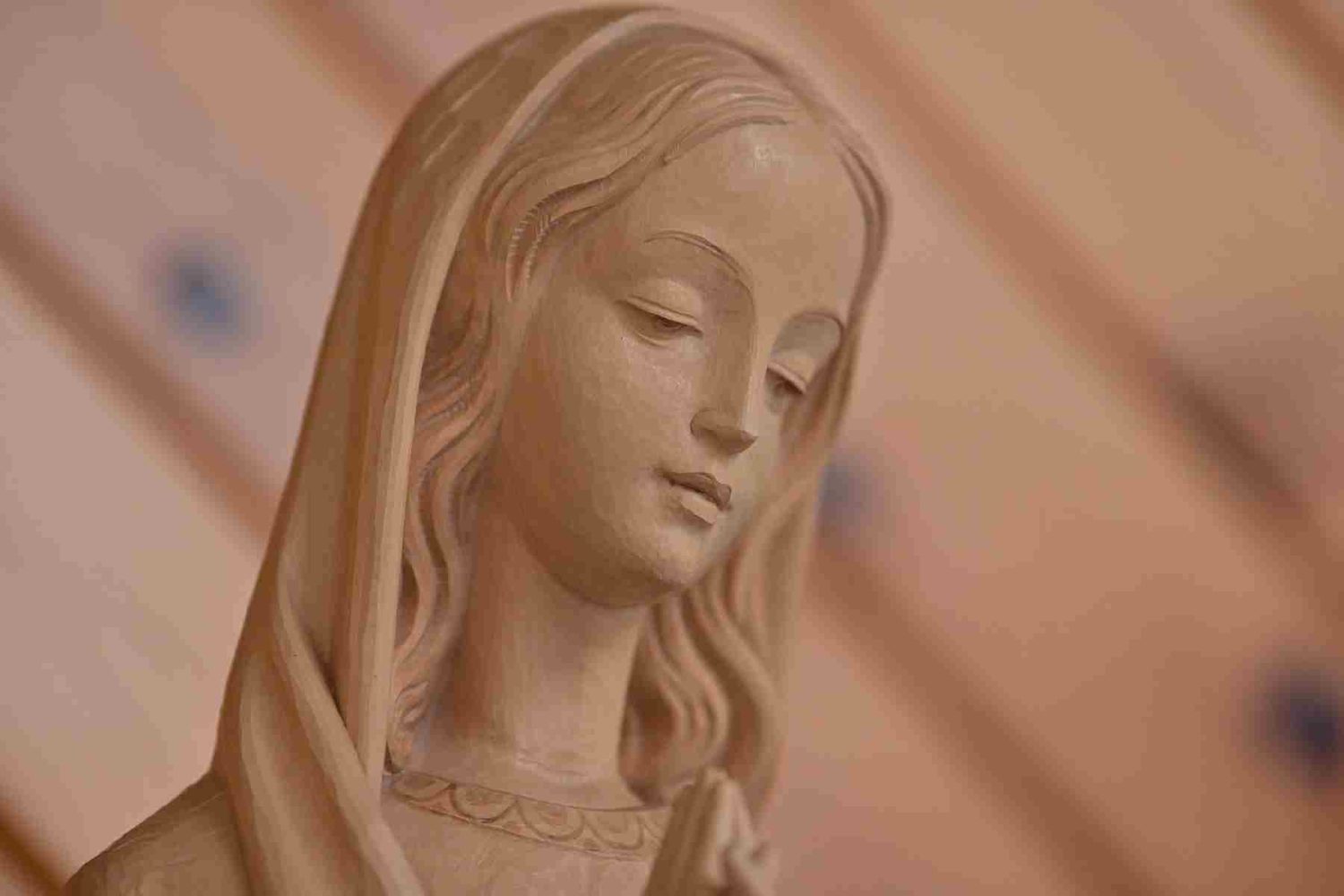 virgin maria statue-religious tour in italy