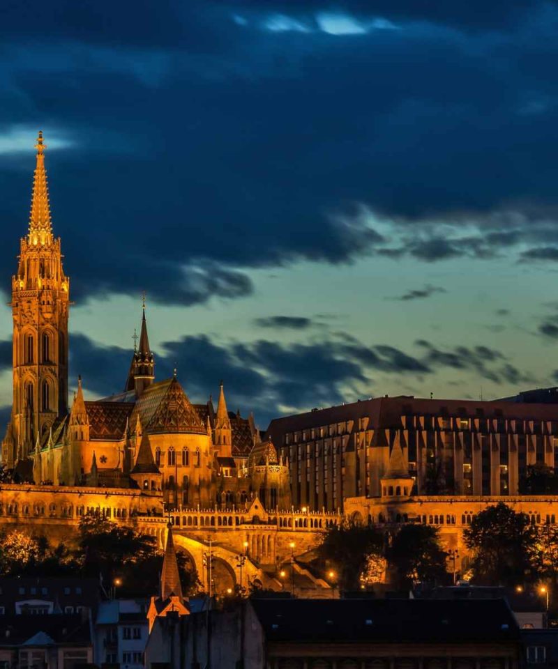 night view budapest