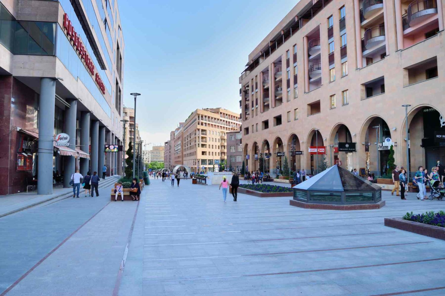 Yerevan city center