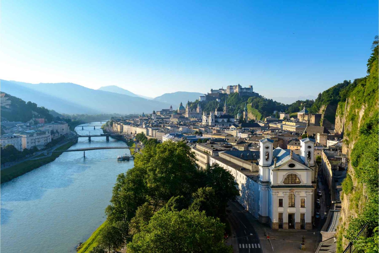 Salzburg panorama- Cycling holidays Austria