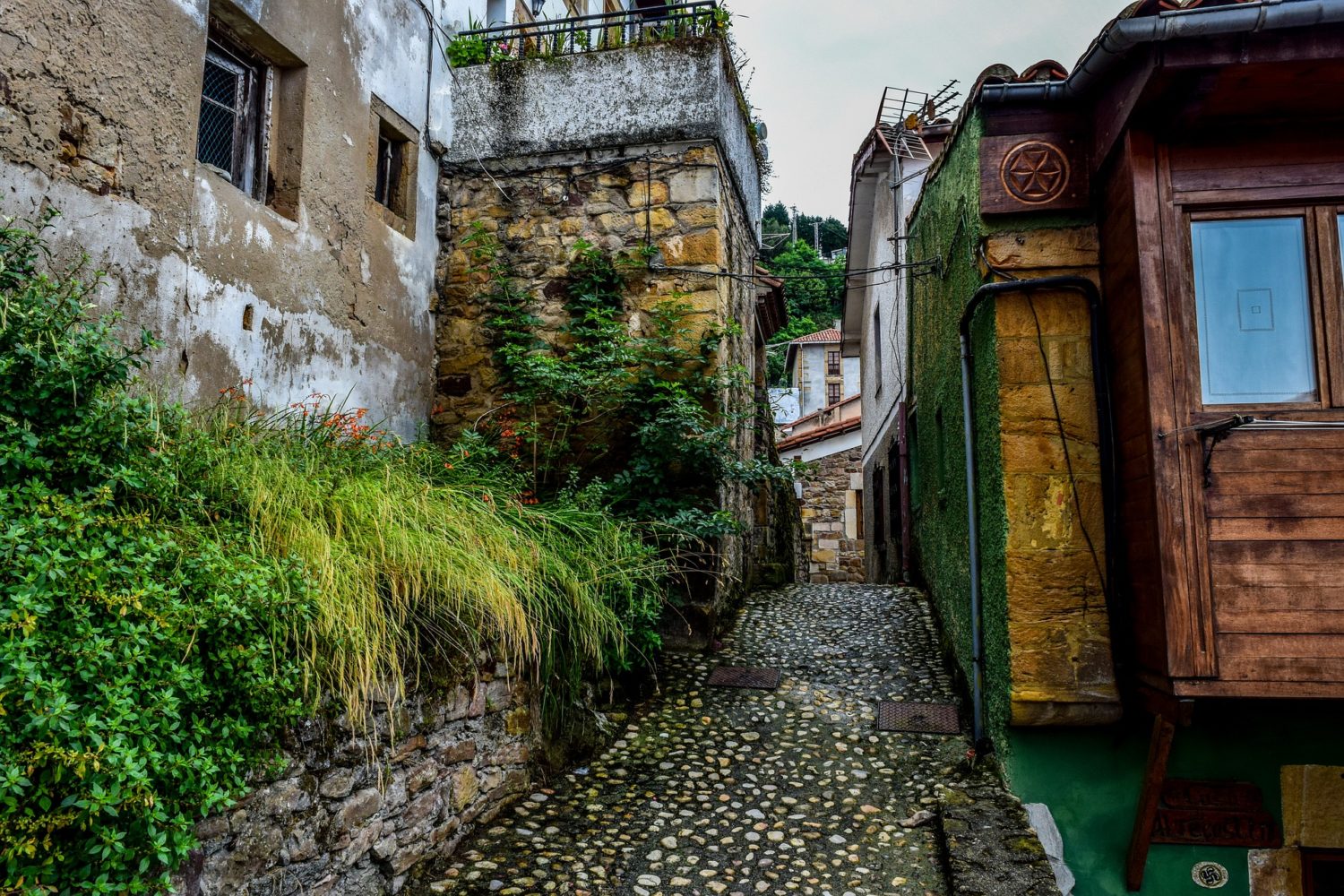 village in Astrias-cycling in Asturias