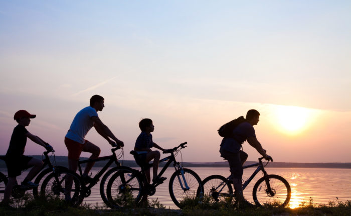 family cycling in Balaton- Biking tour Hungary & Austria-cycling around the lakes